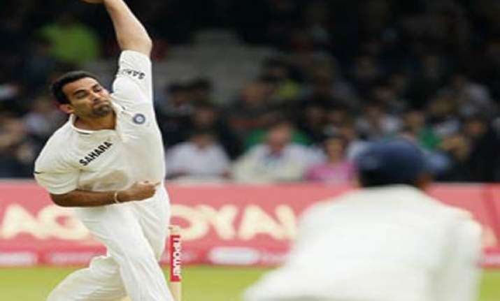 provisional selection of zaheer for australia tour