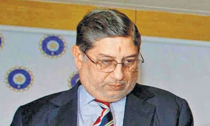questions raised on srinivasan s role in ipl
