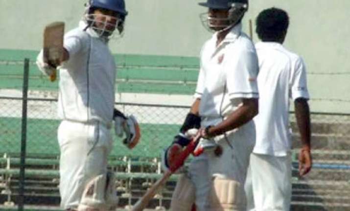 ranji trophy delhi madhya pradesh services register big wins