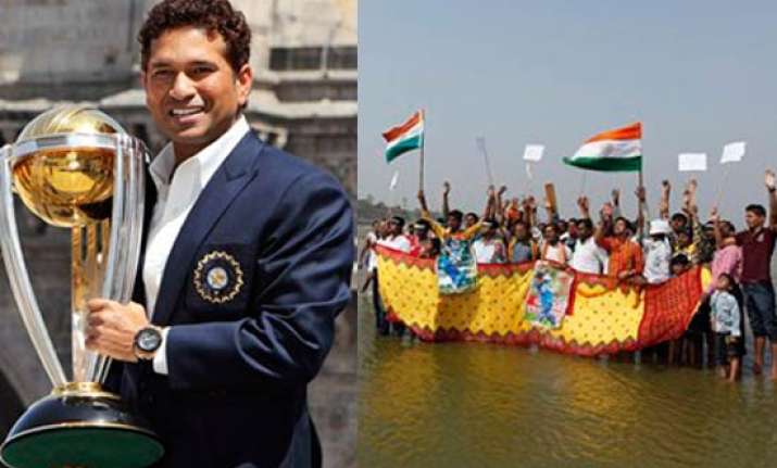 sachin wants to go out and see public reaction of wc triumph