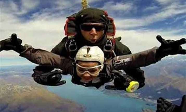 sakshi dhoni leads wags of team india for an adventurous