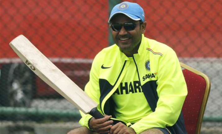 sehwag skips net session again all is not well in indian