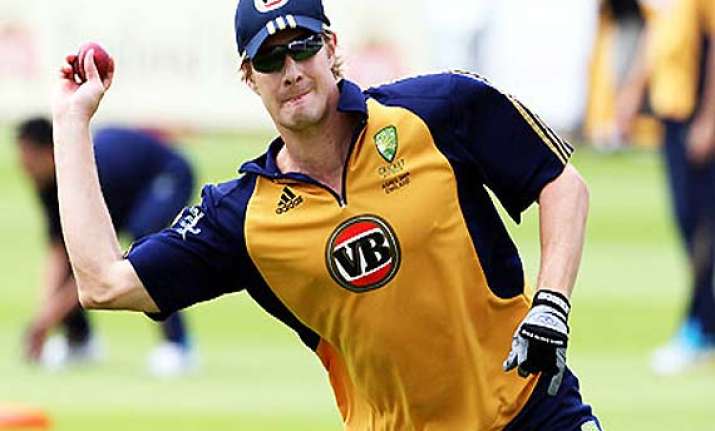 shane watson to prove fitness before second test