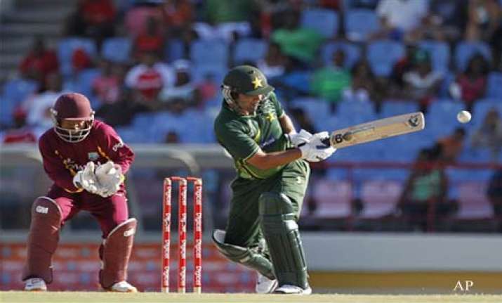 shehzad century steers pakistan to victory