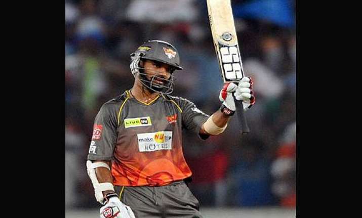 shikar dhawan to lead sunrisers hyderabad in ipl 7.