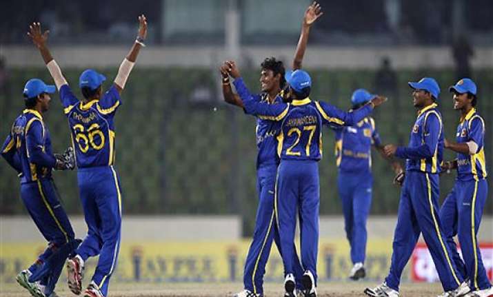 sri lanka bangladesh match to determine india s fate
