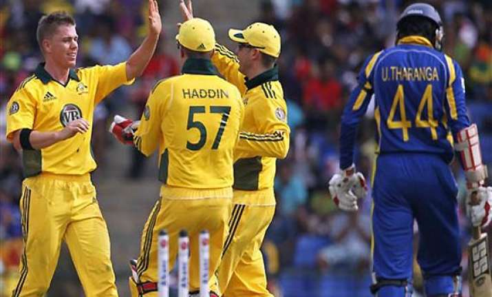 australia beats sri lanka to win odi series