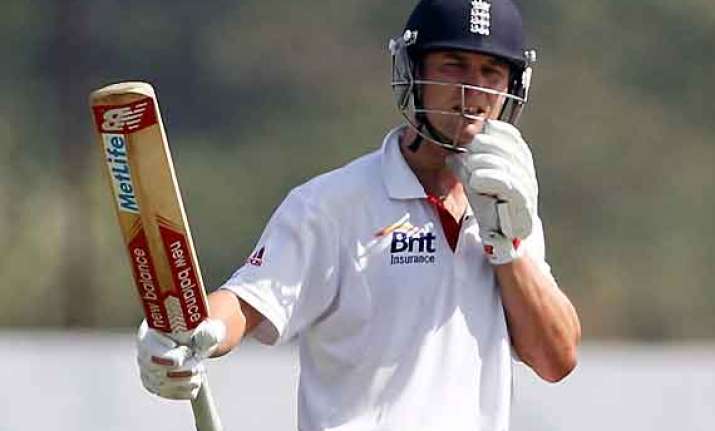 trott reaches century in test series warm up