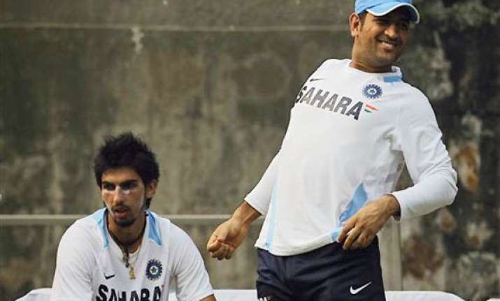 unwell dhoni misses match eve practice but expected to play