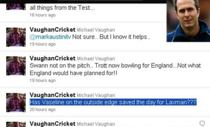 vvs laxman accused of using vaseline on bat
