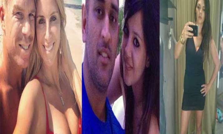 watch pics of ipl players with their wags