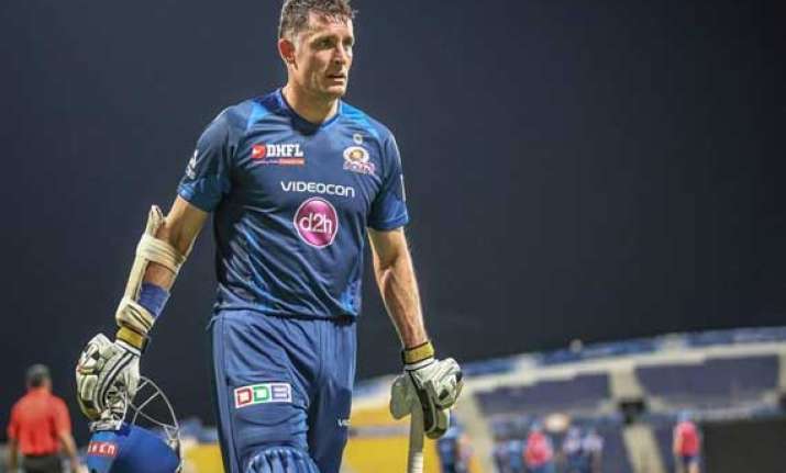 we are not yet out of play off race hussey