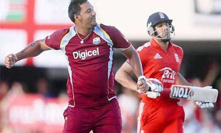 west indies defeats england in first odi