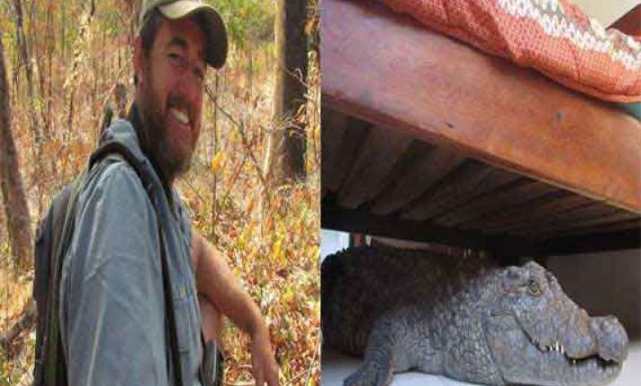 when zimbabwe cricketer whittal slept with 8 foot crocodile