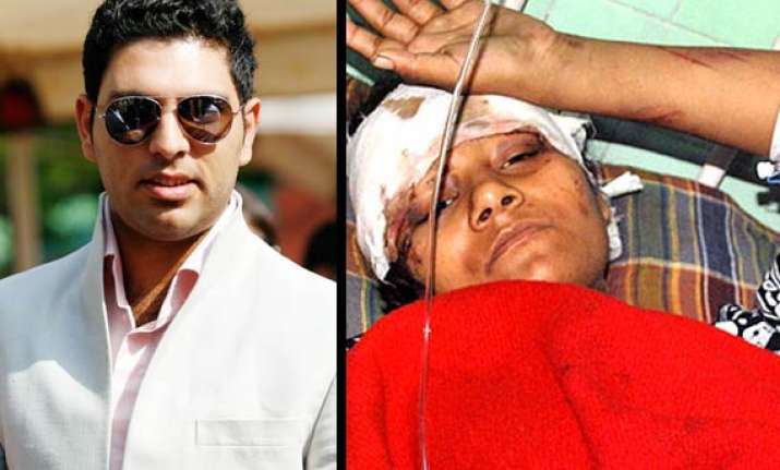yuvraj to give rs one lakh to arunima