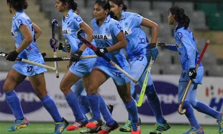 indian women beat poland to win hockey world league round 2