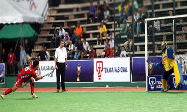 india go down 2 3 to south korea in azlan shah campaign