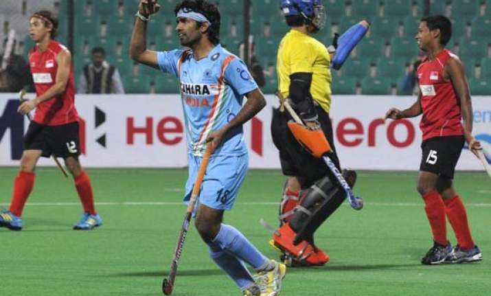 india thrash clueless singapore 15 1 in olympic qualifiers