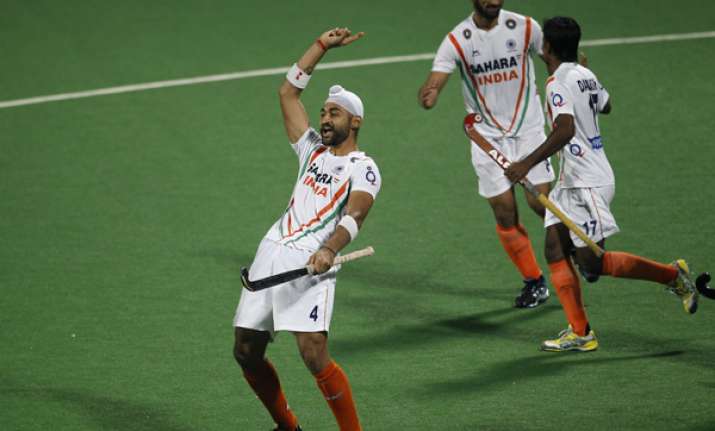 india beat france 6 2 in men s olympic hockey qualifier