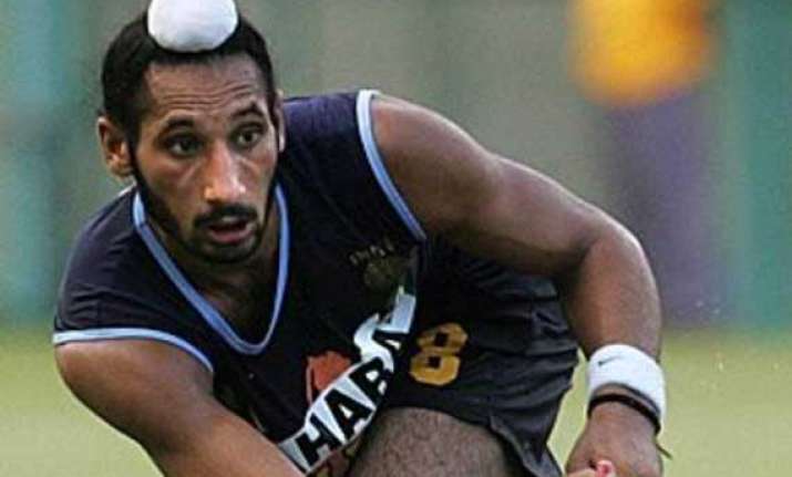 sardar singh to lead india in commonwealth games