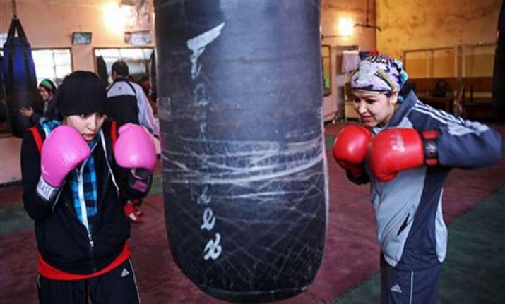afghan women boxers eye 2016 olympics