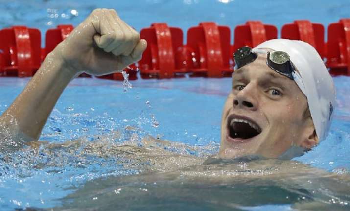 agnel wins 200 metre freestyle gold to claim olympic world