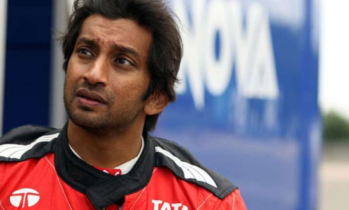 auto gp red flag robs karthikeyan off fifth straight pole
