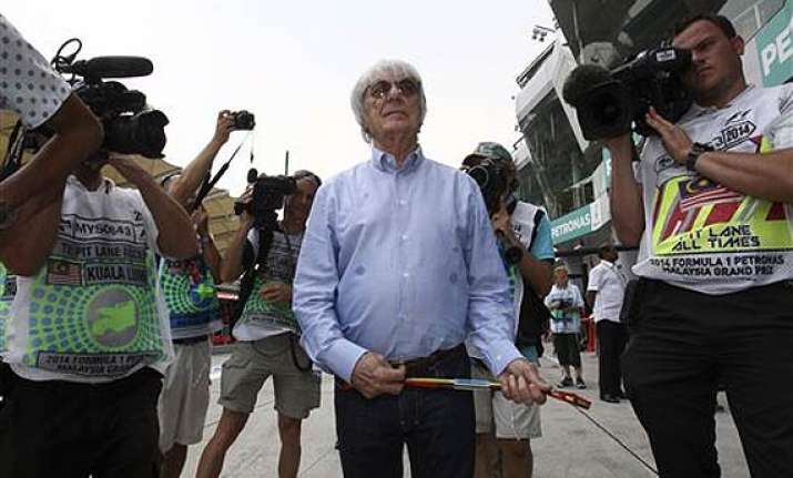 bernie ecclestone softens stance on quieter f1 engines.