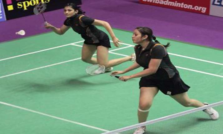 bitburger open jwala ashwini crashed out of tournament