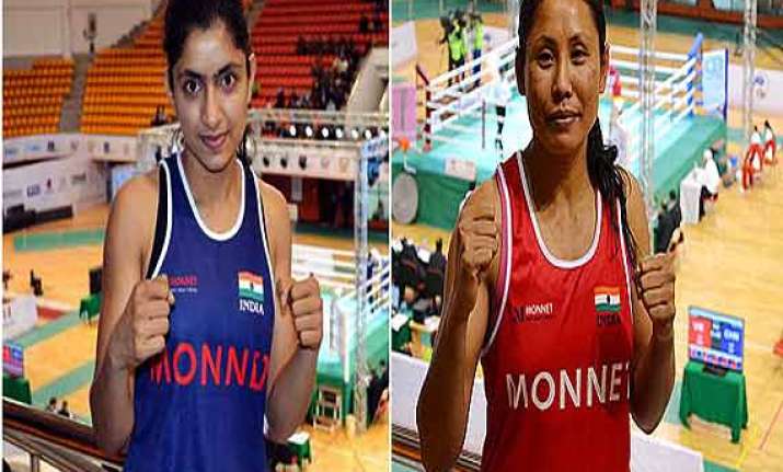 cwg five indian boxers reach cwg semis