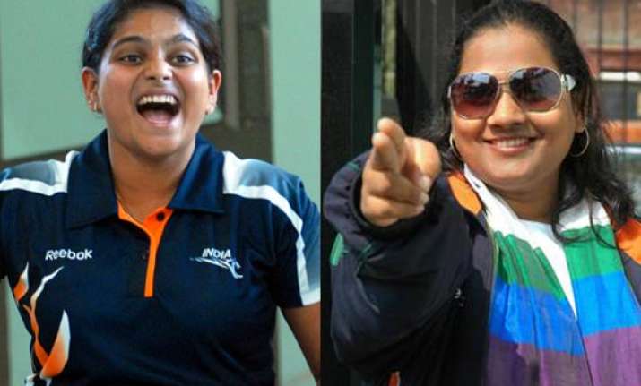 cwg 2014 rahi wins women s 25m pistol gold anisa silver