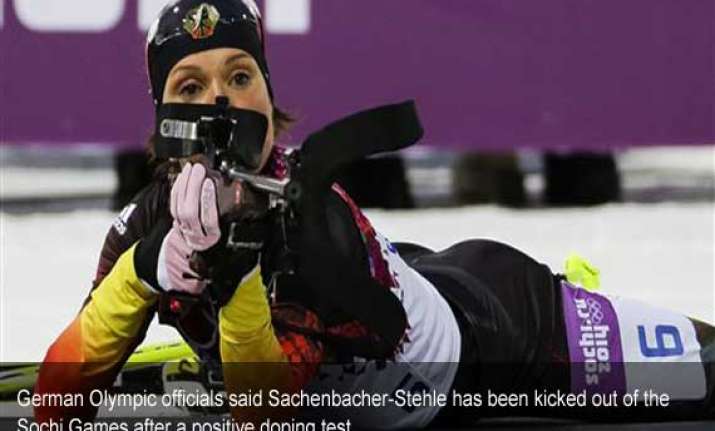 german biathlete italian bobsledder test positive