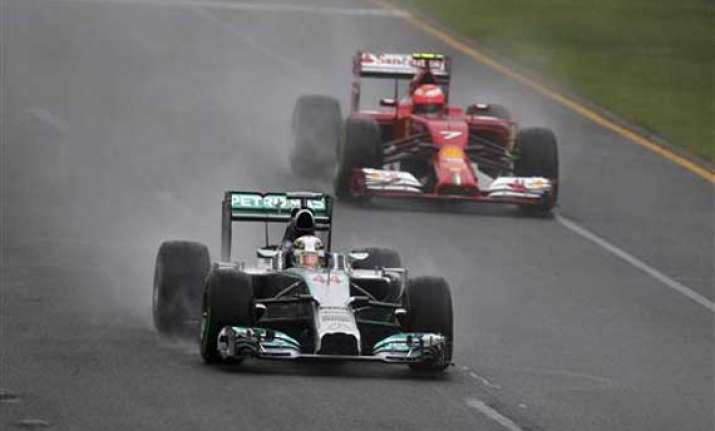 hamilton takes pole at australian gp vettel 12th