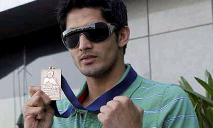 boxer vijender becomes world number one