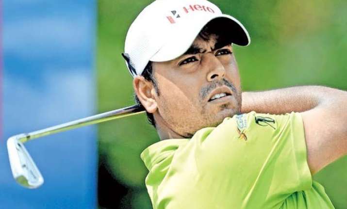 golfer anirban lahiri cards 67 in european masters