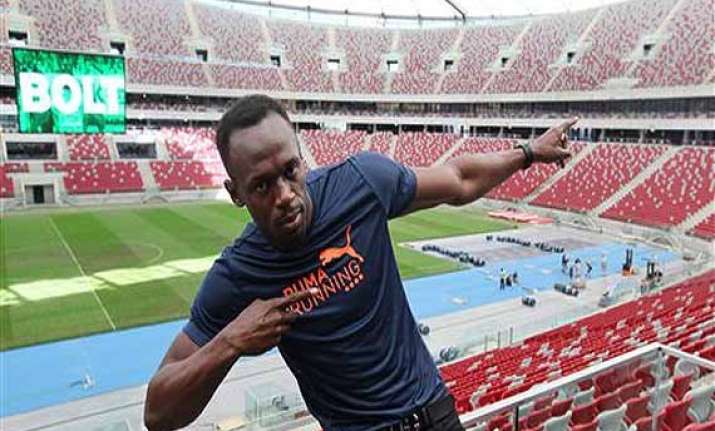 usain bolt to take on yuvraj in promo tie