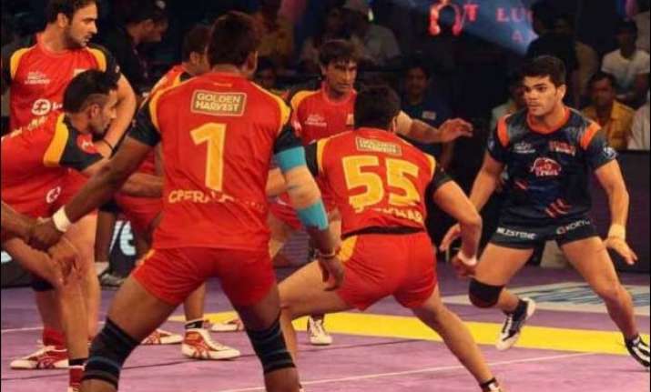 pro kabaddi league bengaluru bulls beat bengal warriors 33