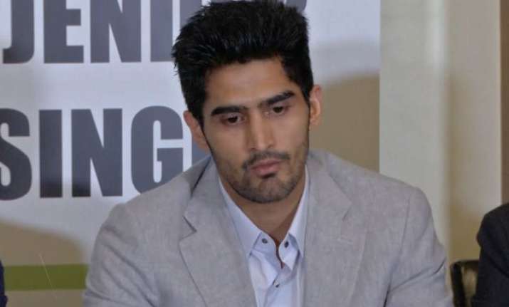 boxer vijender singh warned by haryana police after turning