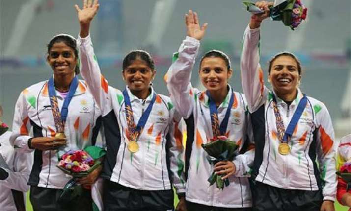 asian games india slips in gold while improving total