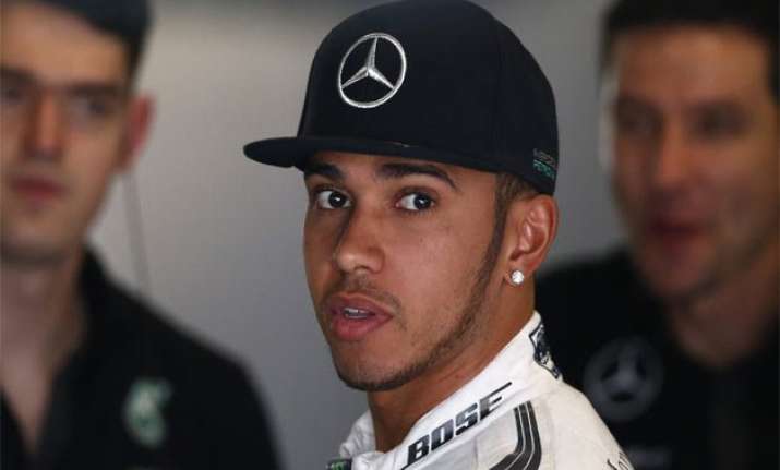 lewis hamilton quickest in 2nd practice ahead of sebastian