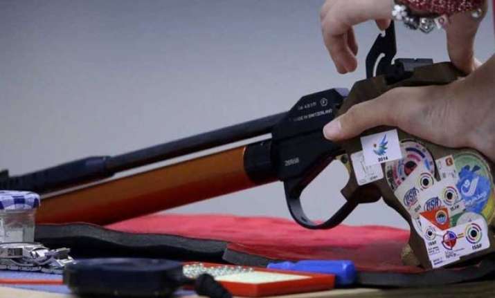india wins bronze in men s double trap