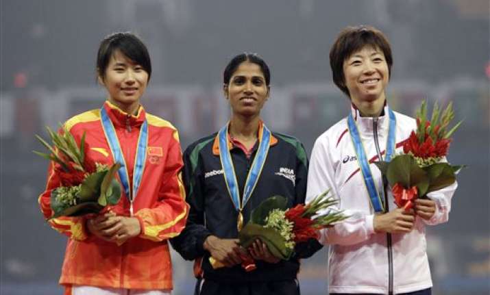 india grabs 2 golds on opening night at asiad track