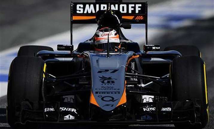 force india finally rolls out new f1 car at 3rd test