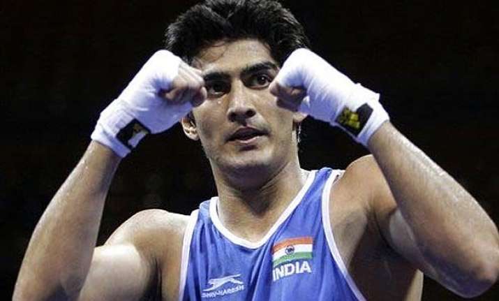 unbeaten vijender singh to take on hungary s alexander