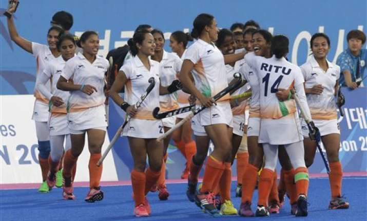 asian games indian women win hockey bronze