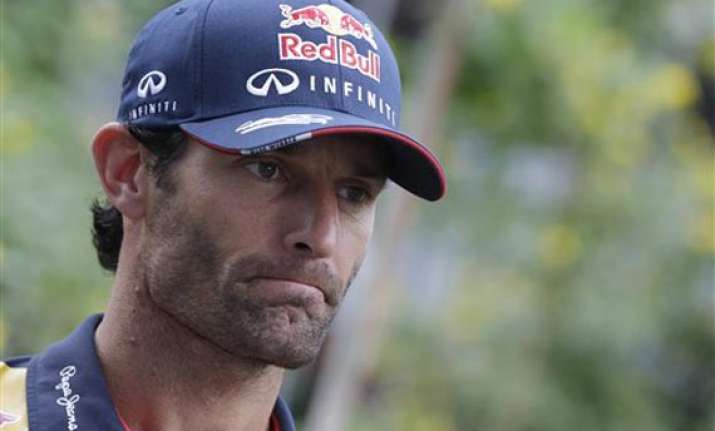 indian gp webber aiming to spoil vettel s f1 title party