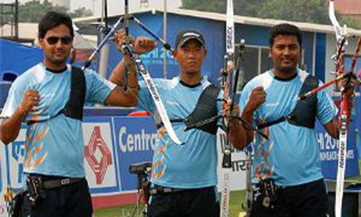 indian men s archery team secure olympic berth