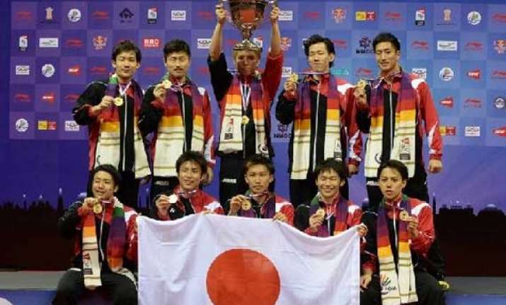 japan claims maiden thomas cup title