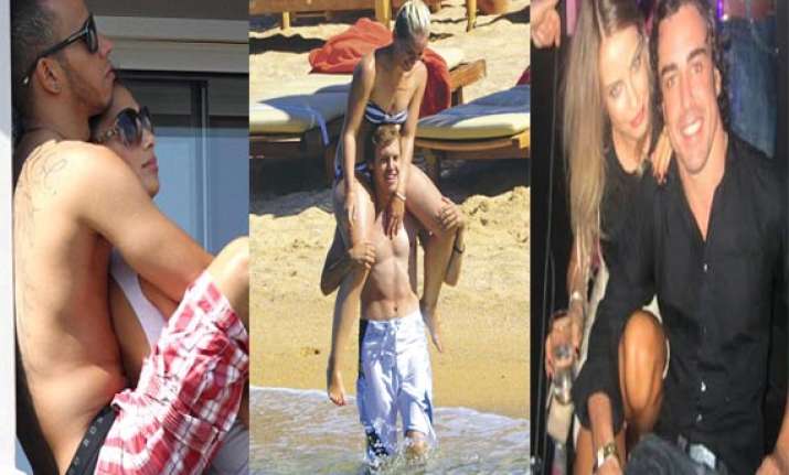 meet top formula one drivers and their girlfriends