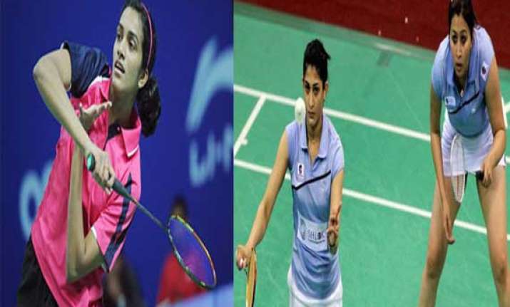sindhu and jwala ashwini lose settle for bronze